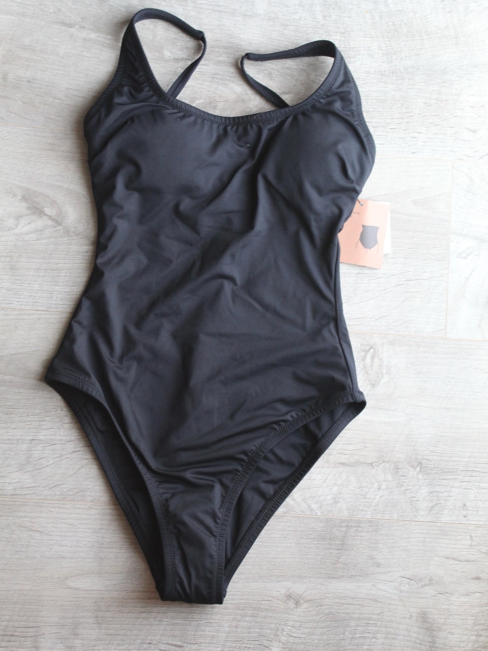 Shade & Shore Black One-Piece Swimsuit